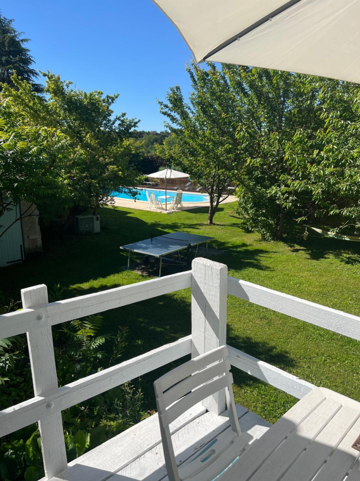 La Colline De Tilleul - Les Deux Puits - Cosy Cottage With Swimming Pool Near Aubeterre Saint-Romain  Extérieur photo