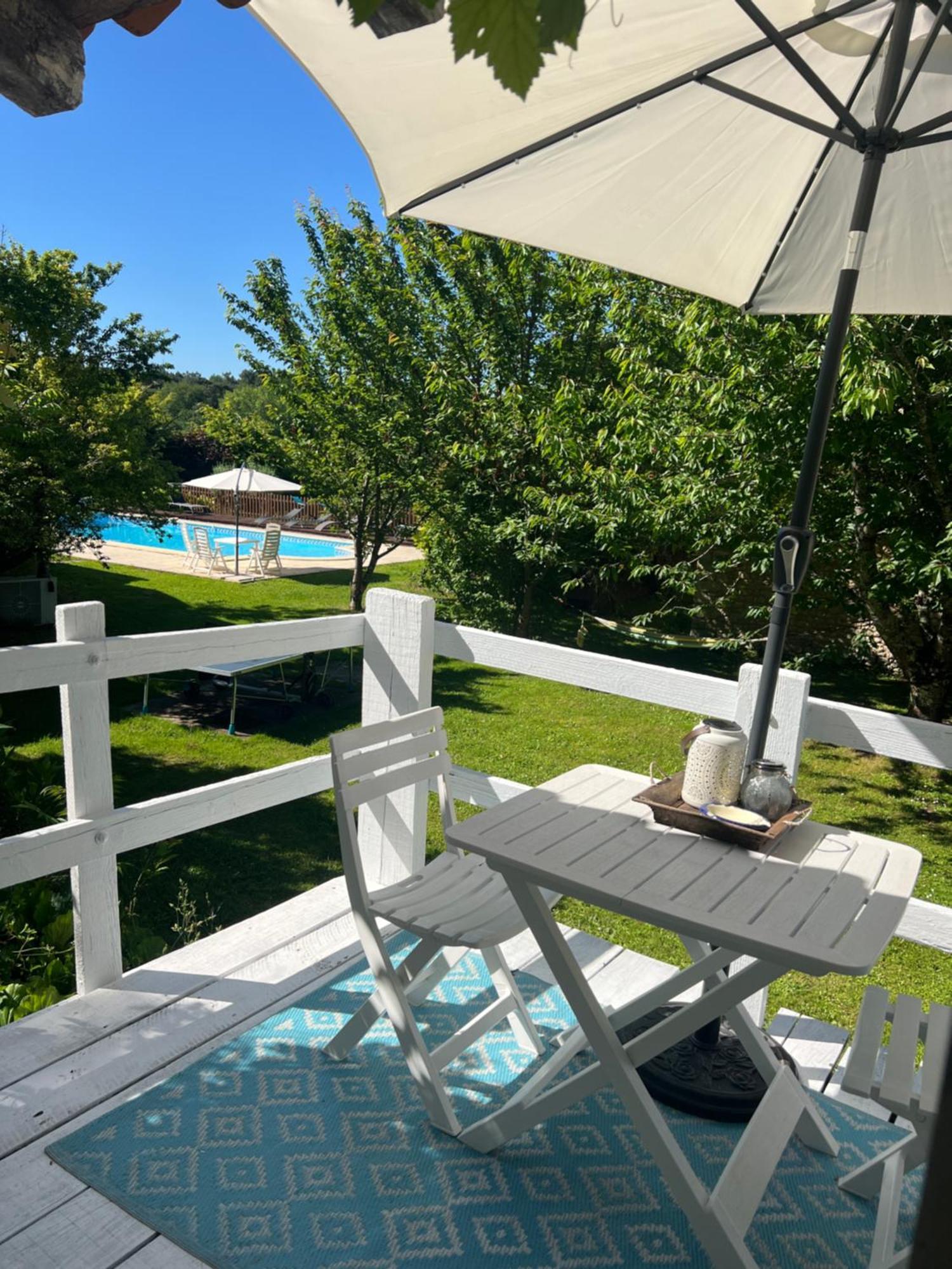 La Colline De Tilleul - Les Deux Puits - Cosy Cottage With Swimming Pool Near Aubeterre Saint-Romain  Extérieur photo